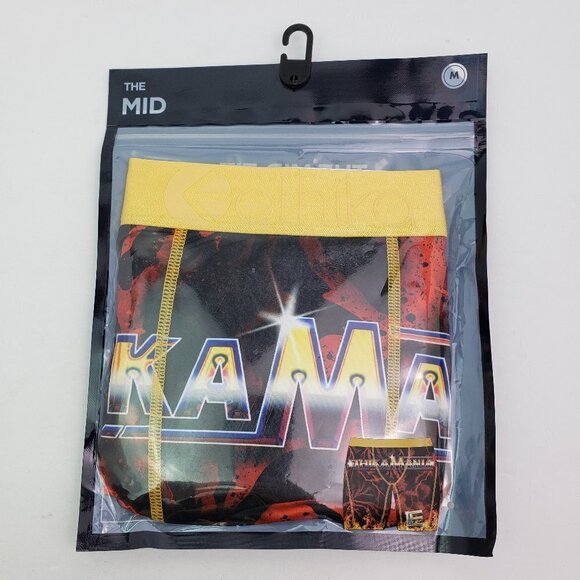 Ethika The Mid Fit Mens Size M 30-32 Mania Fire Red Boxer Brief Underwear - Picture 1 of 4